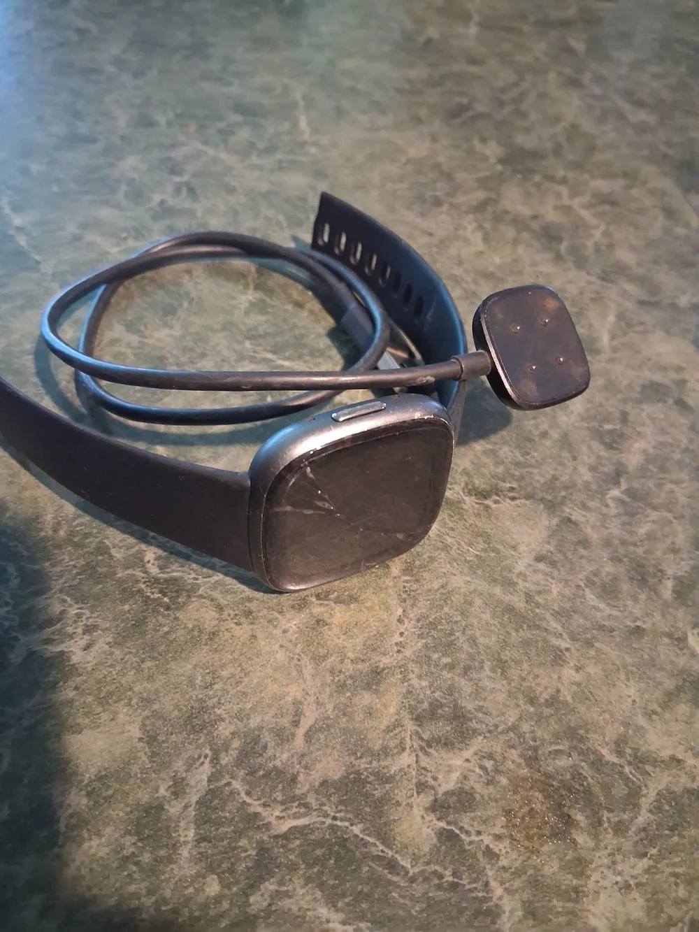Fitbit Versa-Series 2 Smartwatch - Black Silicone Band